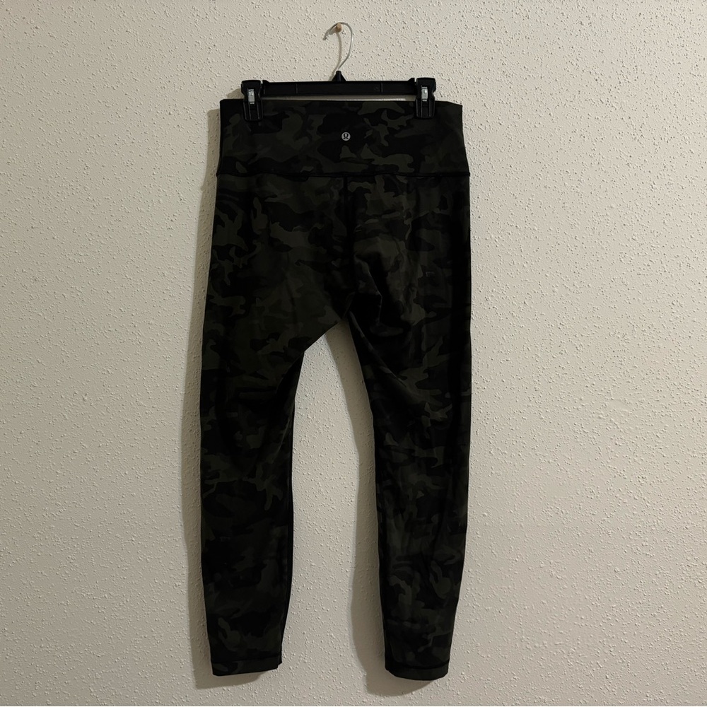 Lululemon Align Leggings - Heritage Camo Green - Size 10